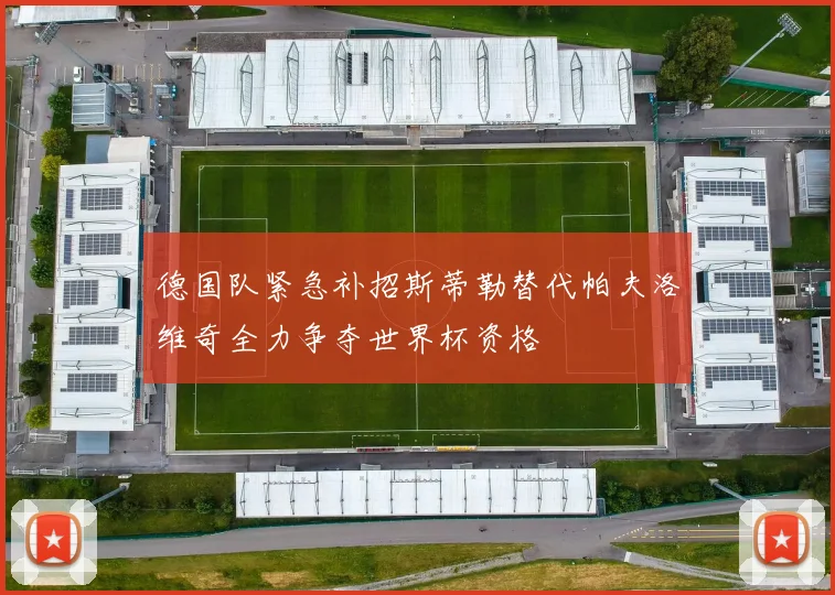 德国队紧急补招斯蒂勒替代帕夫洛维奇全力争夺世界杯资格